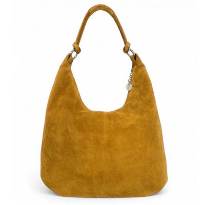 Sac à main en croute de cuir nubuck daim italien LOVE OH MY BAG