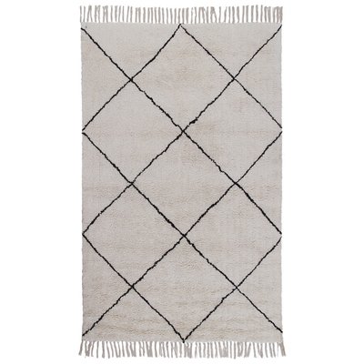 Tapis de style berbère tufté en coton CATAZ NOVATREND