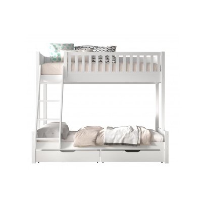 lits superposés familial et 2 tiroirs assortis VIPACK