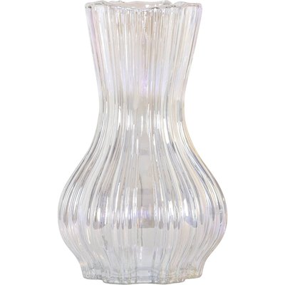 Vase décoratif iridescent en verre soufflé style contemporain RECOLLECTION