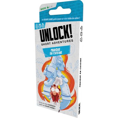 Unlock! short adv. : panique en cuisine ASMODEE