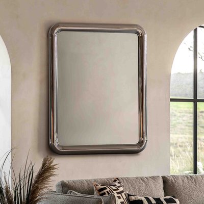 90x110cm Saltburn Chrome Mirror ÉDITÉ