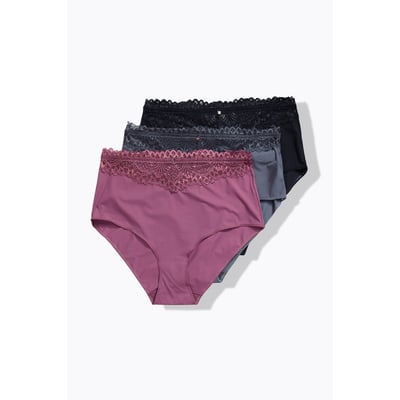 Lot de 3 culottes maxi TruYou, microfibre ULLA POPKEN