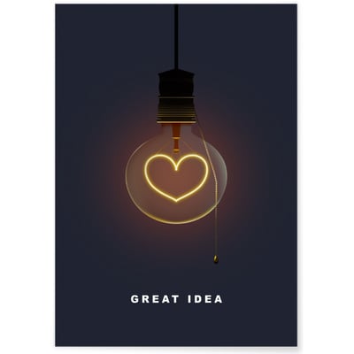 Poster Great Idea L'AFFICHERIE