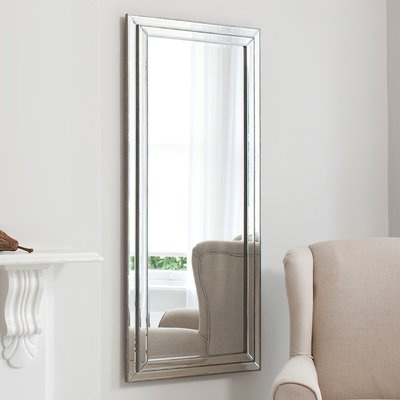 69 x 155cm Pewter Leaner Mirror SO'HOME