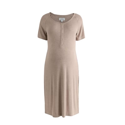 Chemise de nuit côtelée maternité/allaitement NEXT