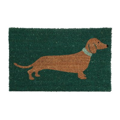 Sausage Dog Coir Doormat SO'HOME