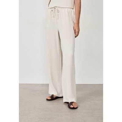 Pantalon large avec lin AMORE ETAM