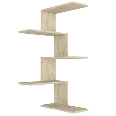 Etagère murale d'angle 5 plateaux MARFA PIER IMPORT