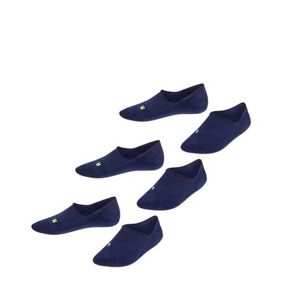 Chaussettes invisibles Cool Kick 3-Pack Fibre artificielle FALKE