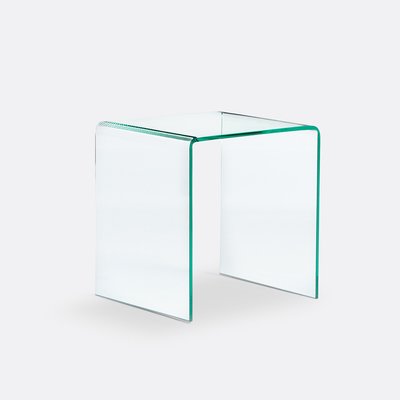 Joan Tempered Glass Bedside Table LA REDOUTE INTERIEURS