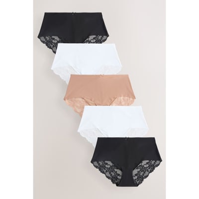 Culotte invisible dentelle, lot de 5 NEXT