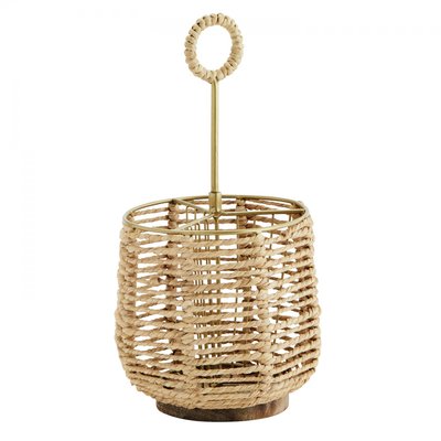 Range-couverts en jute MADAM STOLTZ