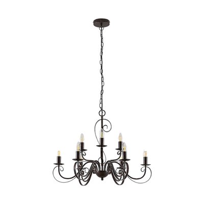 Lustre en métal traditionnel, Caleb LINDBY
