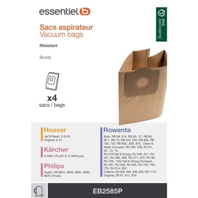 Sac aspirateur EB2585P ESSENTIEL B