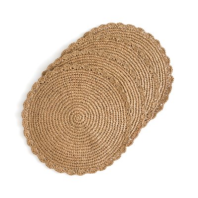 Set van 4 placemats in papier, Solia LA REDOUTE INTERIEURS