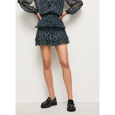 Gonna corta fantasia floreale PEPE JEANS