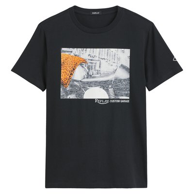 T-shirt con stampa REPLAY