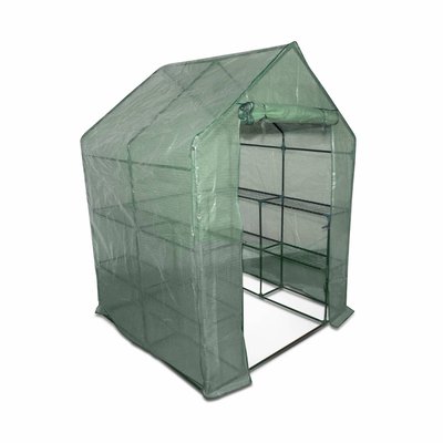 Serre de jardin tunnel 2m² 8 étagères BASILIC SWEEEK