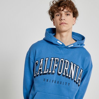 Sweat à capuche overzise en molleton LA REDOUTE COLLECTIONS