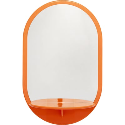 Miroir ovale avec tablette, GROOVE KARE DESIGN