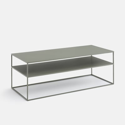 Table basse double plateau en métal acier, MIVA LA REDOUTE INTERIEURS