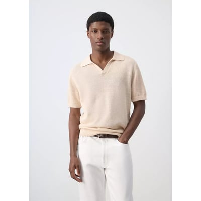 Polo coton microstructure MANGO MAN