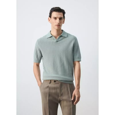 Polo 100 % coton maille structure MANGO MAN