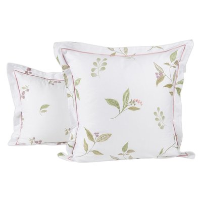 Taie d'oreiller  en Satin de coton - VIOLETTE TRADITION DES VOSGES