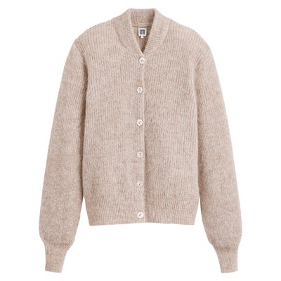 Alpaca Mix Bomber Cardigan LA REDOUTE COLLECTIONS