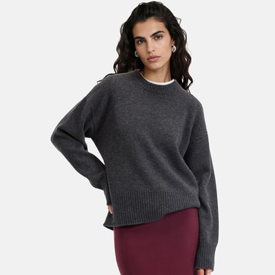 Sweter/sweter z wełny/kaszmiru, wyprodukowany we Francji LA REDOUTE COLLECTIONS