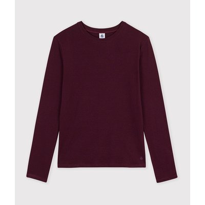 T-shirt col rond, manches longues PETIT BATEAU