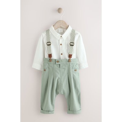 Chemise, pantalon et bretelles, 3 pièces NEXT