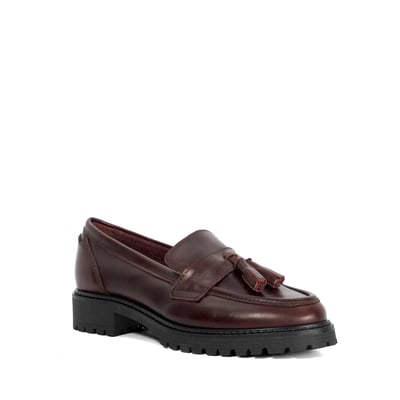 Mocassins épais à pampilles en cuir - GRACELYN DUNE LONDON