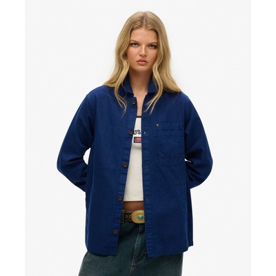 The Merchant Store - Surchemise oversize en lin SUPERDRY