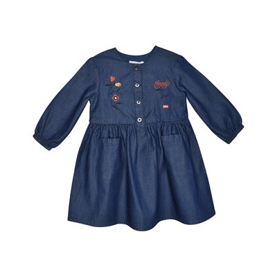 Robe juliette jean manches longues enfant SUCRE D'ORGE