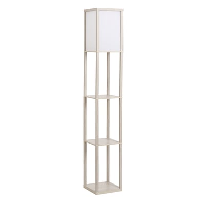 Lampadaire étagères 3 niveaux HOMCOM