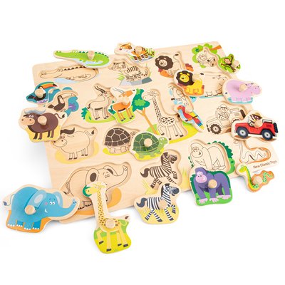 Grand puzzle Safari 16 pcs NEW CLASSIC TOYS