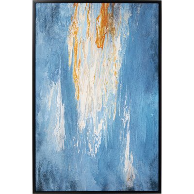 Tableau Frame Artistas 120x180cm bleu KARE DESIGN