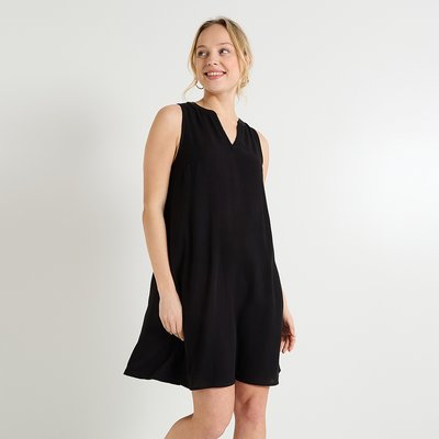 Robe courte en crépon GRAIN DE MALICE