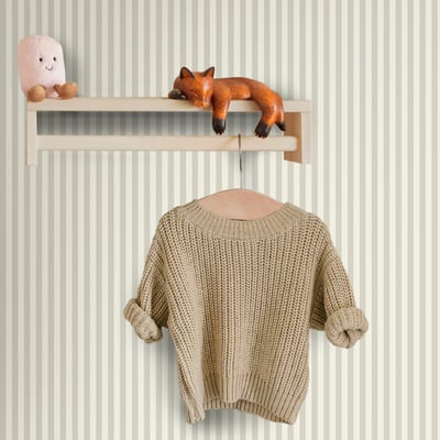 Papier peint petites rayures vintage SUPERFRESCO EASY