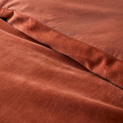 Housse de couette velours de coton, Noria LA REDOUTE INTERIEURS