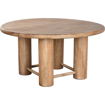 Table ronde en bois de manguier pour salle à manger RECOLLECTION