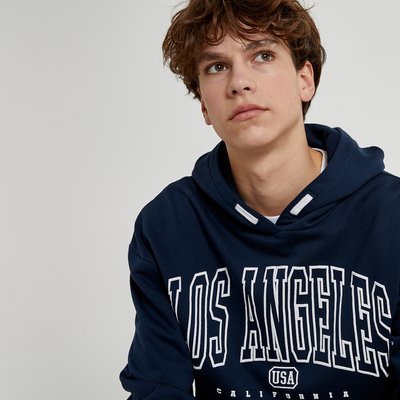 Sweat à capuche oversize en molleton LA REDOUTE COLLECTIONS