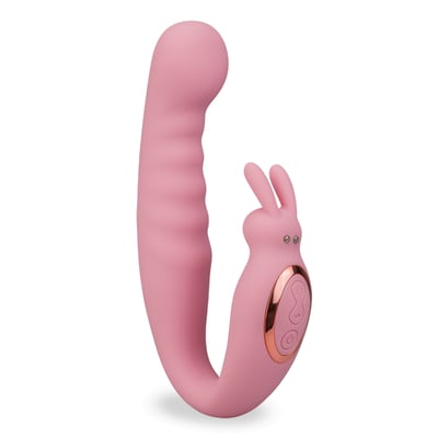 Vibromasseur puissant courbé point G Sweet Bunny LOVE AND VIBES
