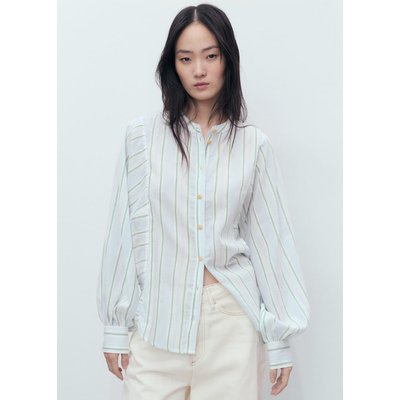 Chemise imprimée rayures MANGO