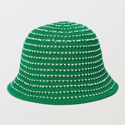 Chapeau en crochet bicolore MONOPRIX