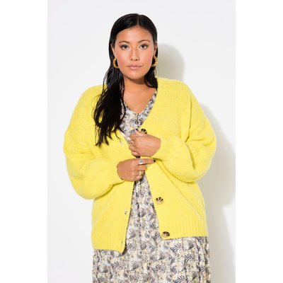 Cardigan jaune moutarde femme La Redoute