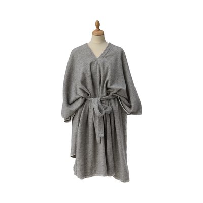 Plaid poncho multifonction en laine PEMA CAMIF