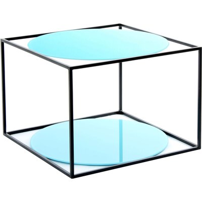 Table basse en métal et verre, carré Cody ARTE ESPINA